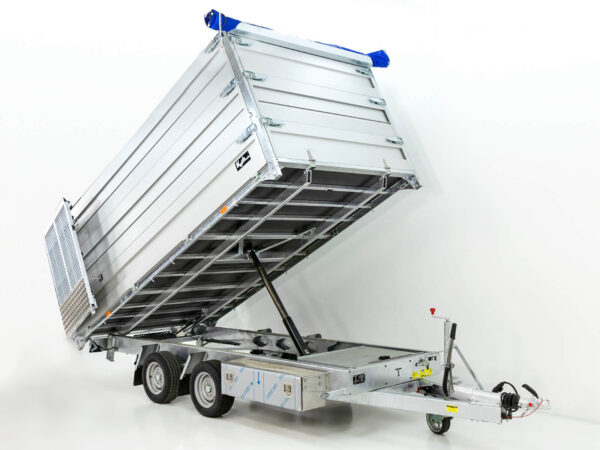 Semi-remorque benne arrière double TT35-35 3,5 t | 192 x 352 x 140 cm | Tandem Neuf – Image 16