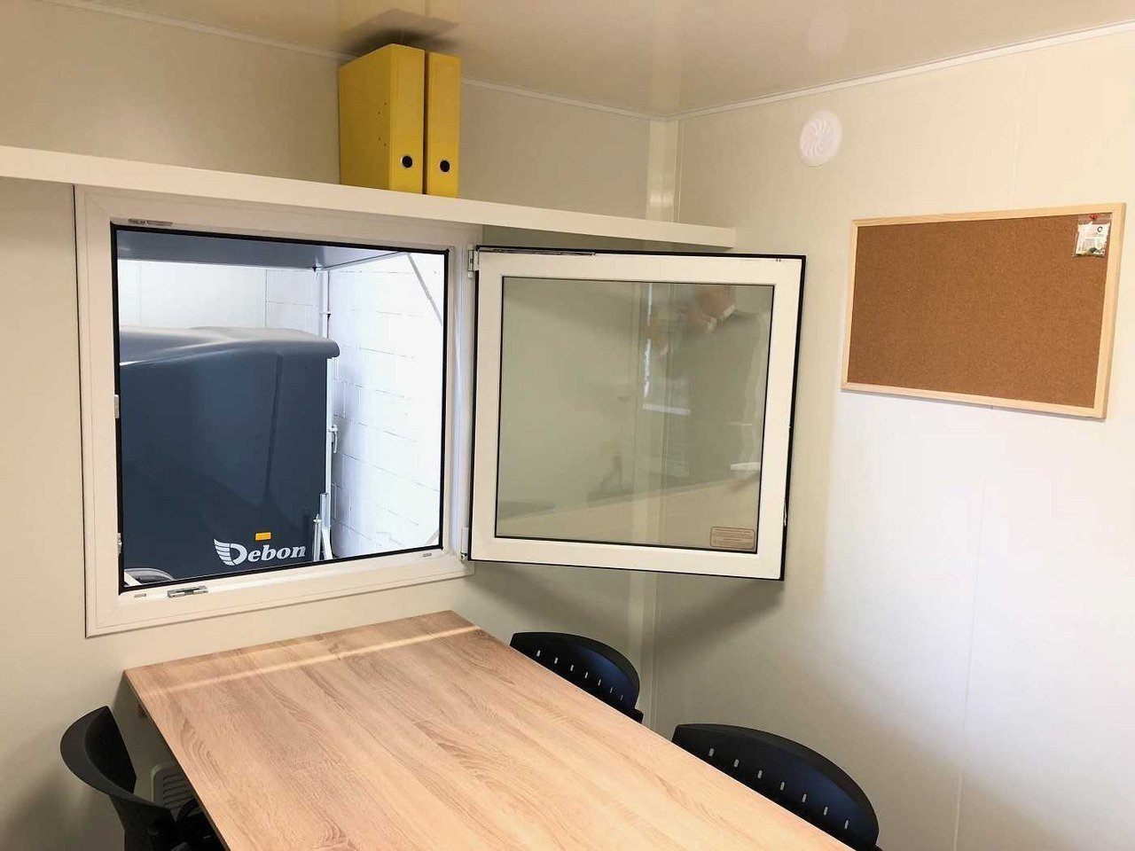 Conteneur Remorque bureau 6 à 8 personnes avec toilettes neuf – Image 11