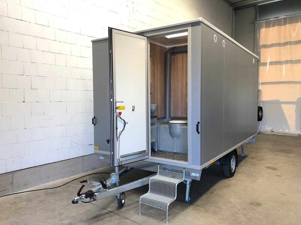Conteneur Remorque bureau 6 à 8 personnes avec toilettes neuf – Image 5