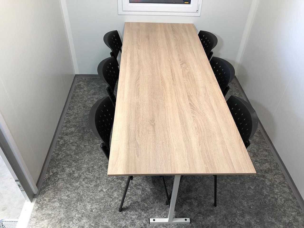 Conteneur Remorque bureau 6 à 8 personnes avec toilettes neuf – Image 13