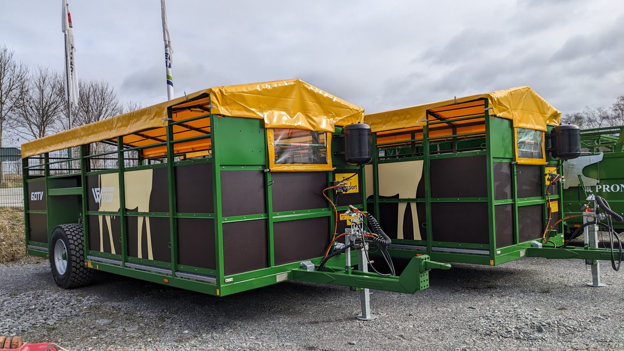 Remorque à bétail Western WF6DTV – Image 9